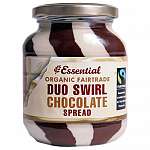 Crema tartinabila cu ciocolata Duo Swirl Bio Fairtrade 
